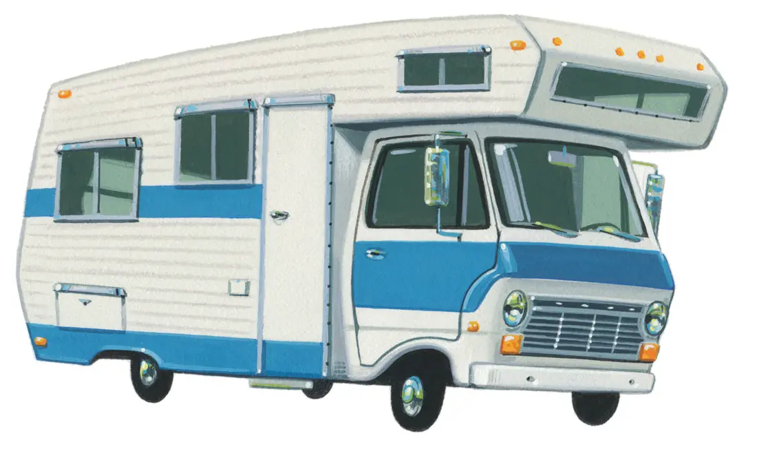large motor home