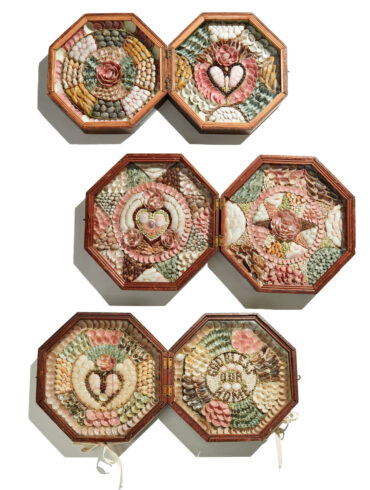 sailors’ valentines from the Maine Maritime Museum
