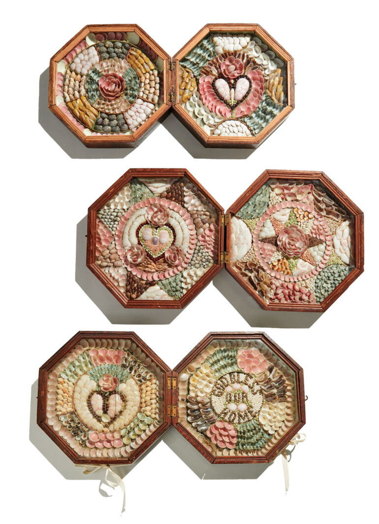 sailors’ valentines from the Maine Maritime Museum