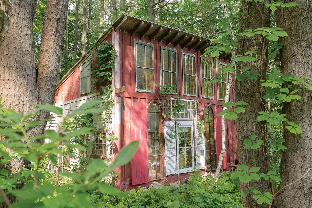 Studio in the Woods, David Driskell, Falmouth, 2018