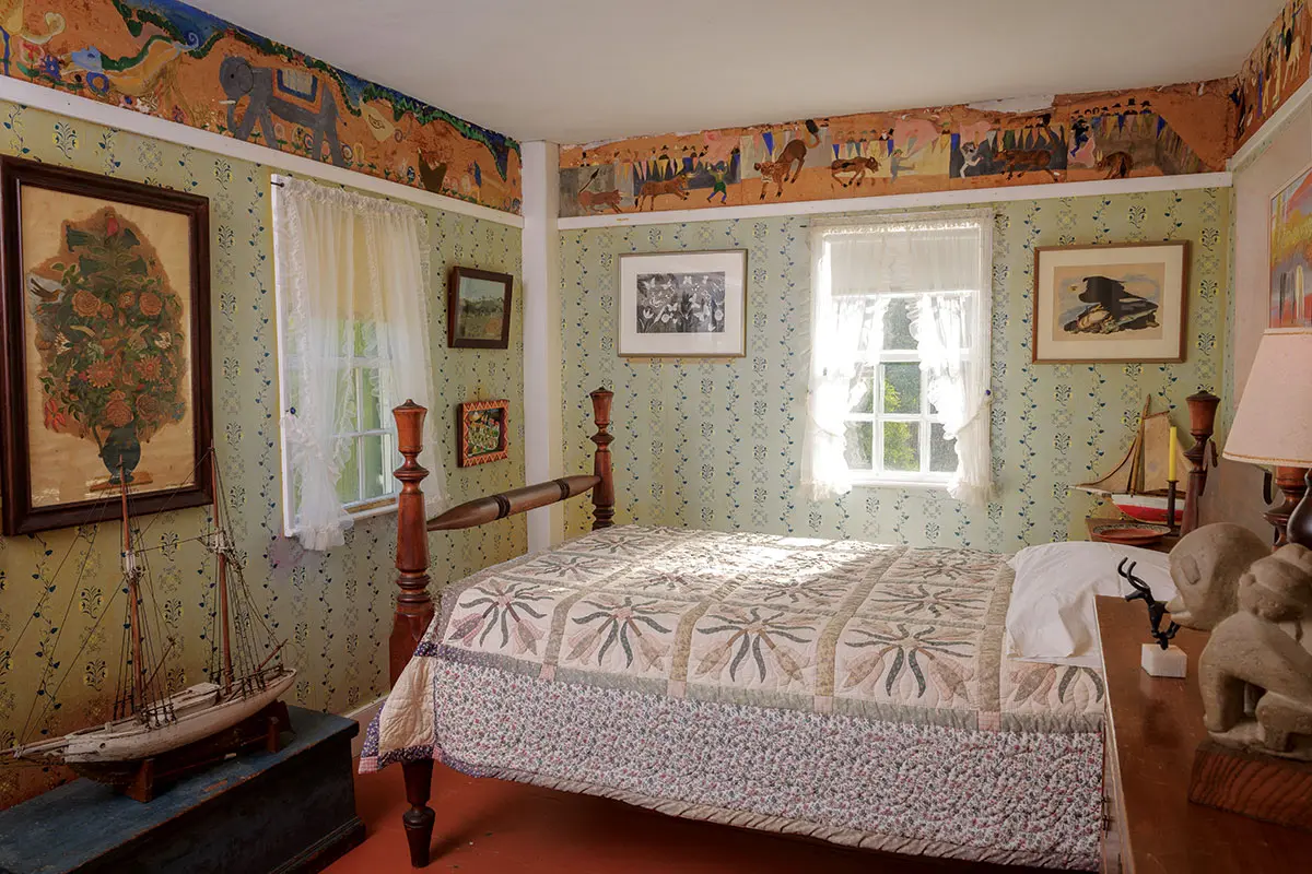 Dahlov Ipcar’s Childhood Bedroom, Marguerite and William Zorach, Georgetown, 2018