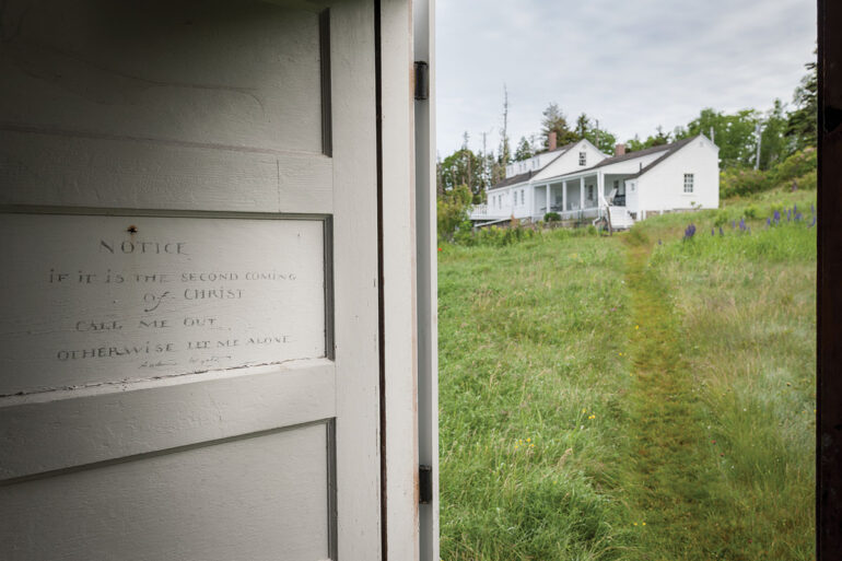 “Eight Bells,” N.C. and Andrew Wyeth's summerhouse in Port Clyde, Maine