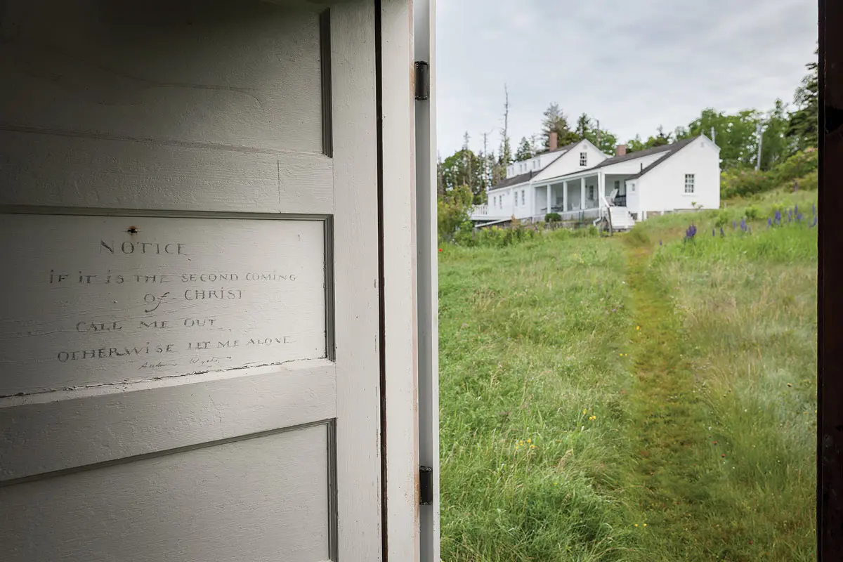 “Eight Bells,” N.C. and Andrew Wyeth's summerhouse in Port Clyde, Maine