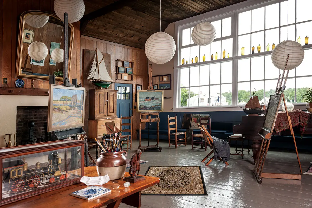 Studio, Charles Woodbury, Perkins Cove, 2018