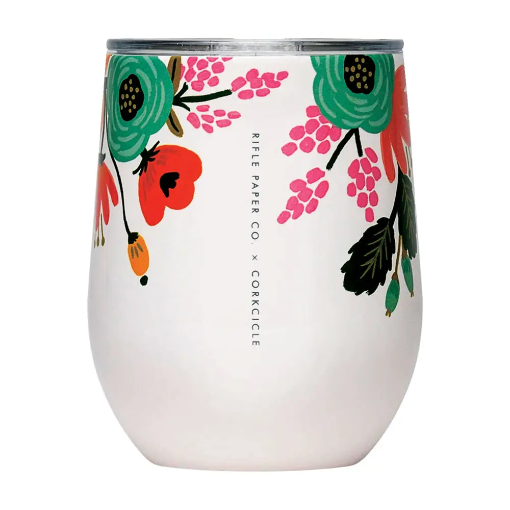 Rifle Paper Co.’s stemless wine cup
