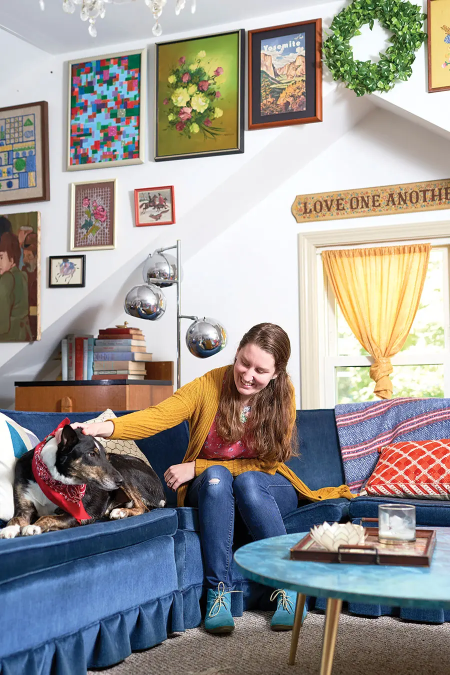 Heidi Beaudry in her home