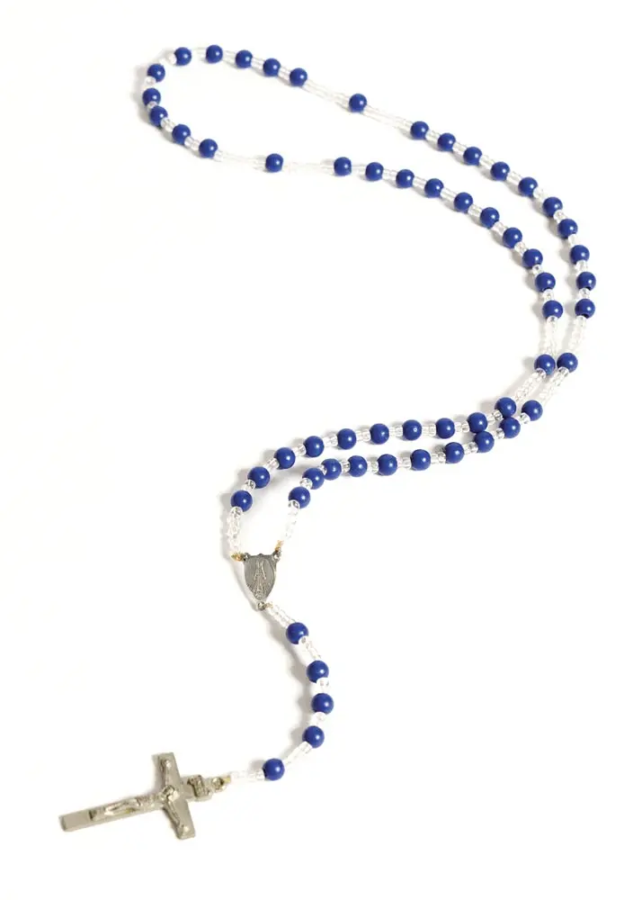 rosary gifted to Josiane Mutangana by her mother