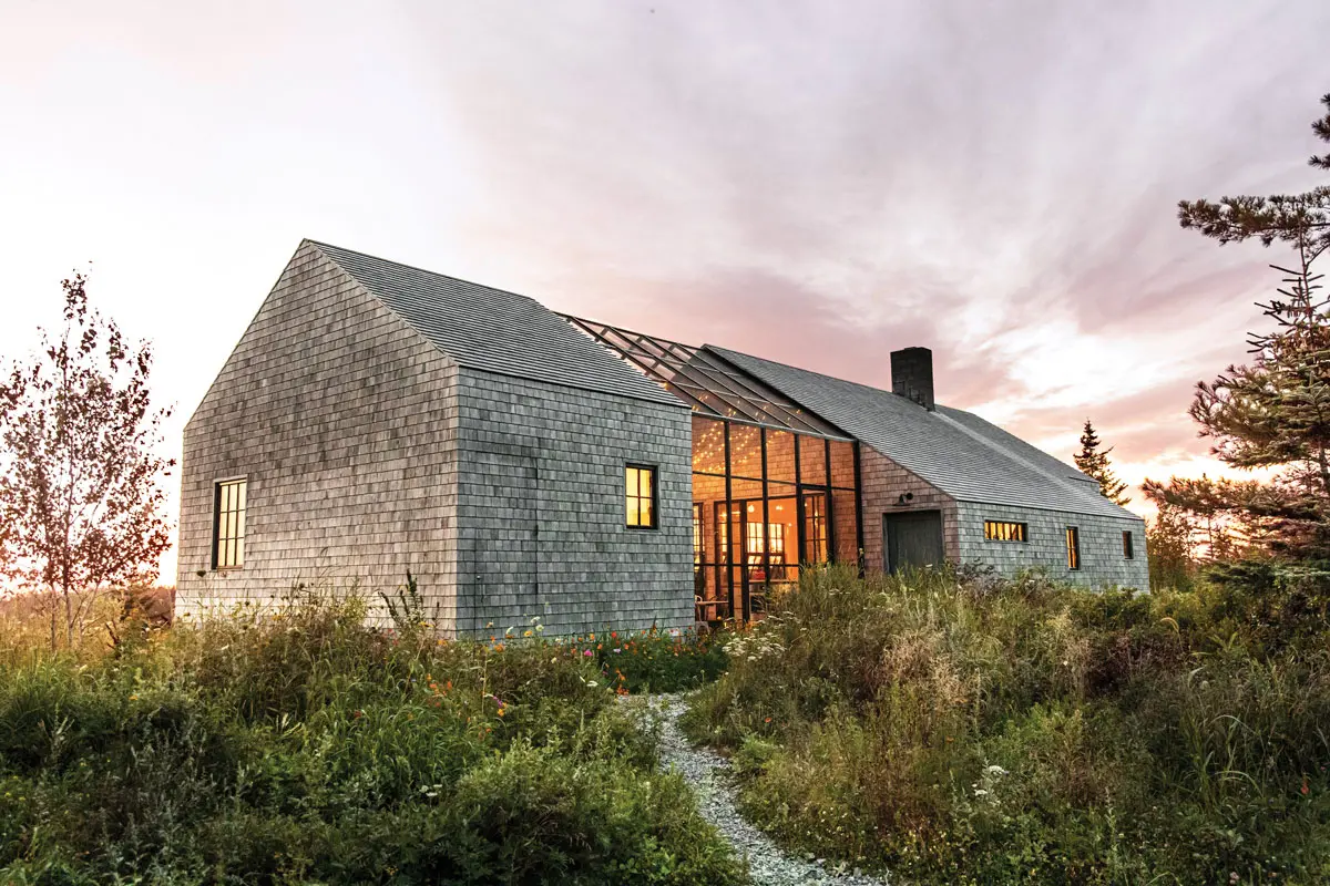 Architects Maria Berman and Brad Horn’s Vinalhaven home