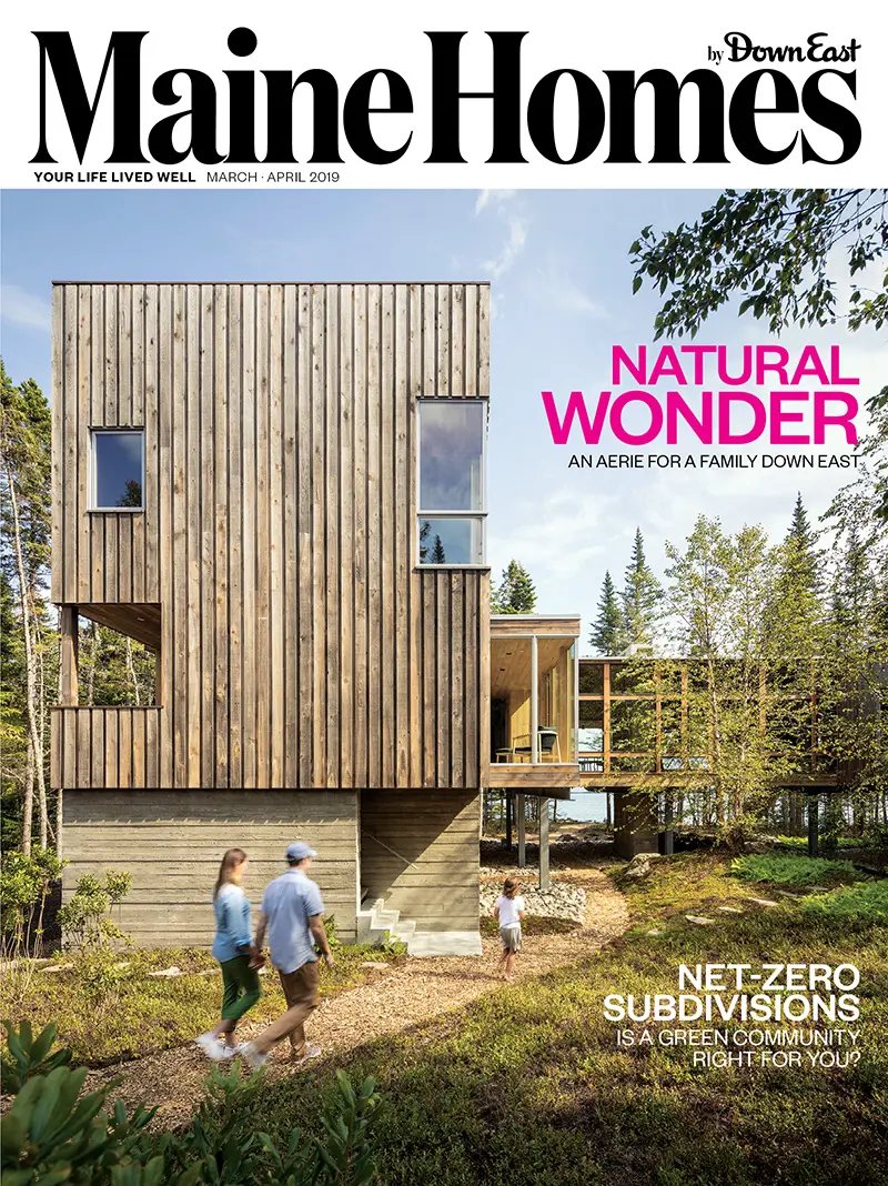 Maine Homes March/April Cover