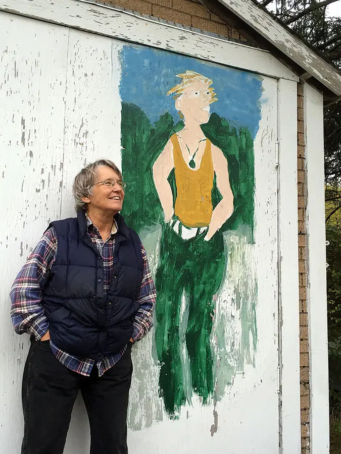 Jean Rikkula at her family's home in Cushing, Maine