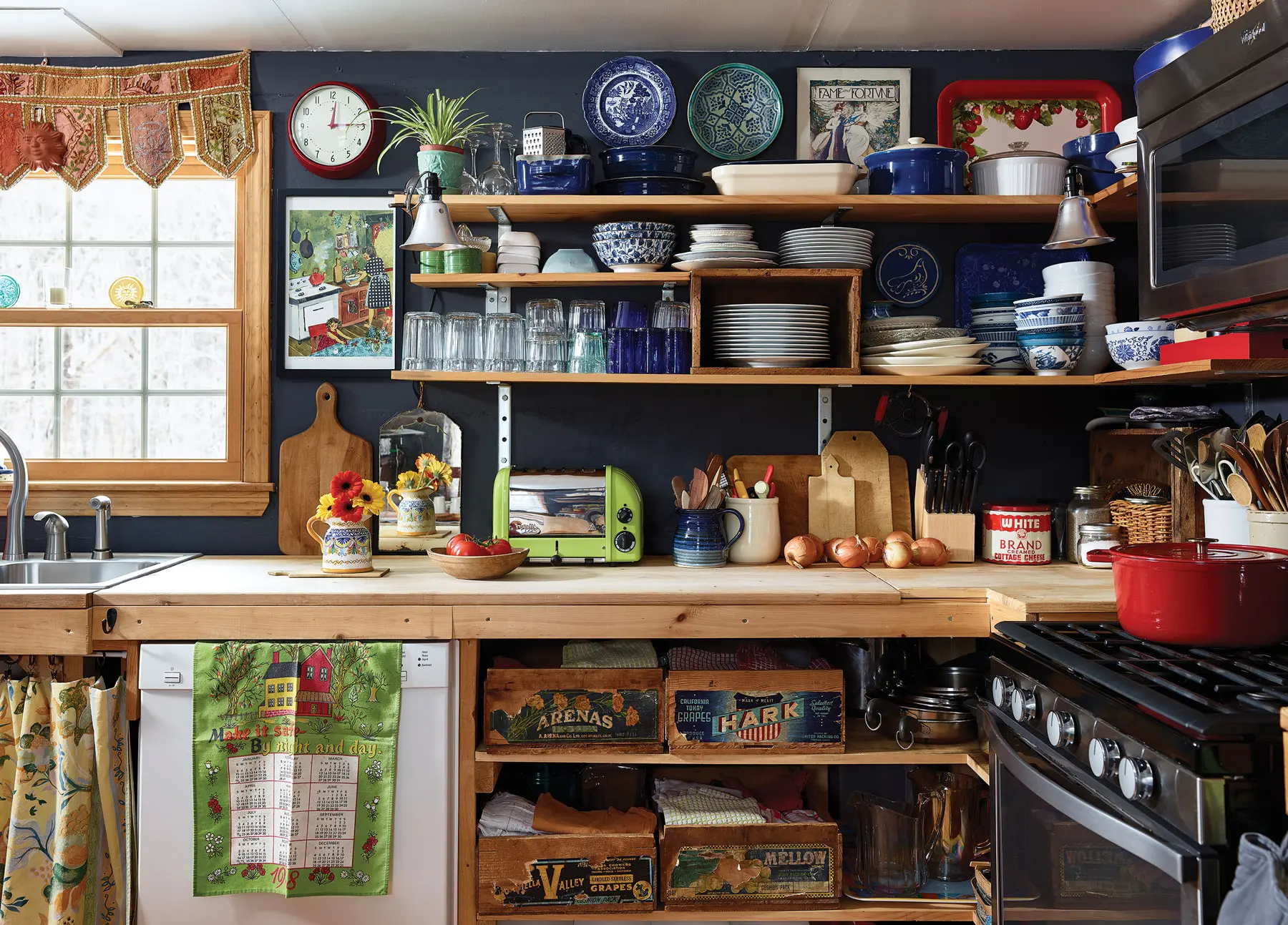 the kitchen of Bradstreet Farm in Palermo