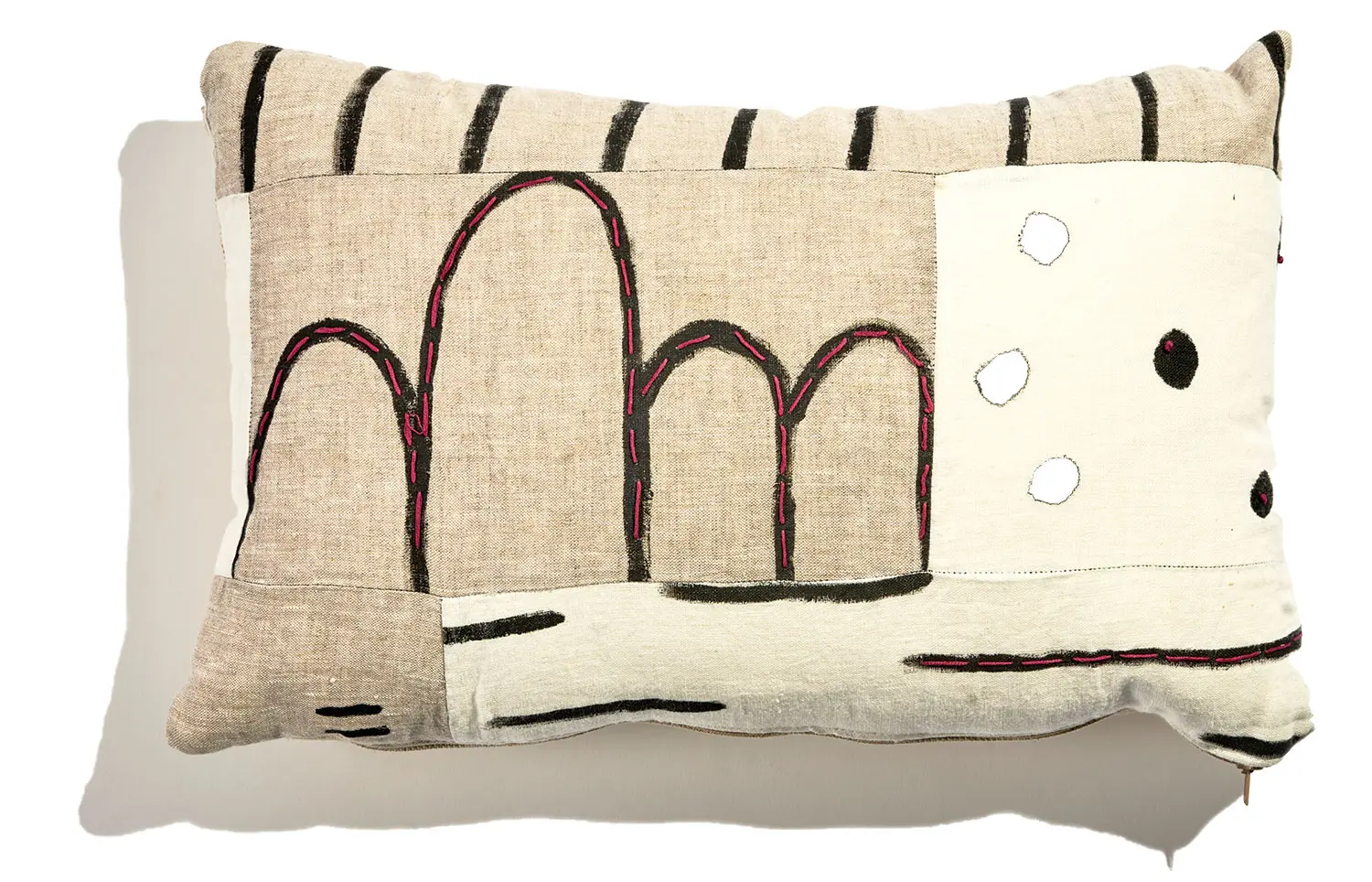 Kels Haley Textiles linen Pattern Patch