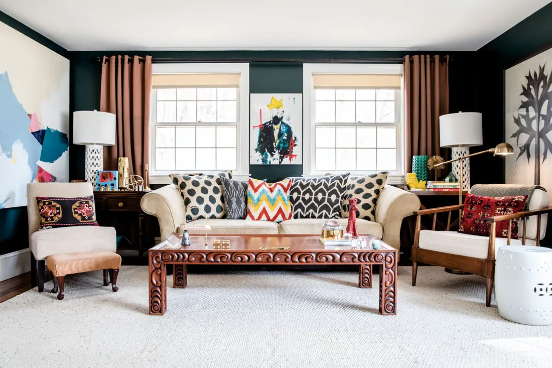 Jenny Prinn's living room