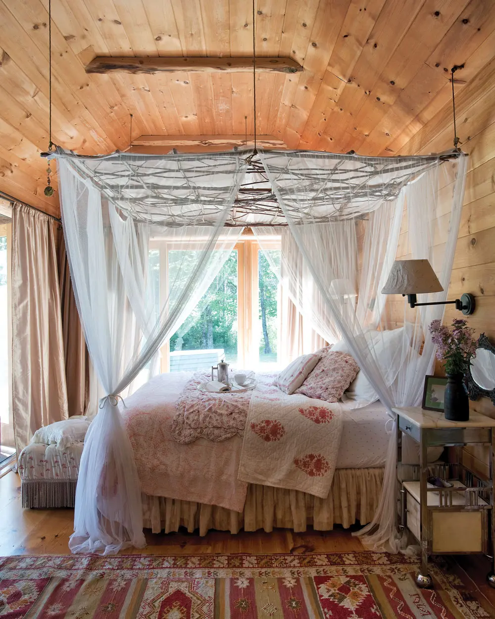 "Canopy Room" in Searsmont Maine home