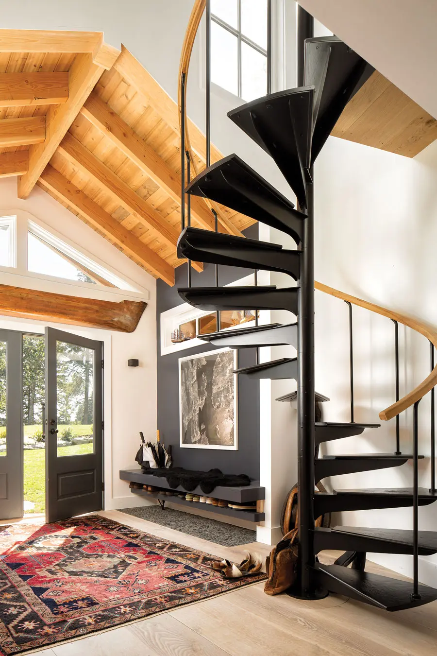 spiral staircase