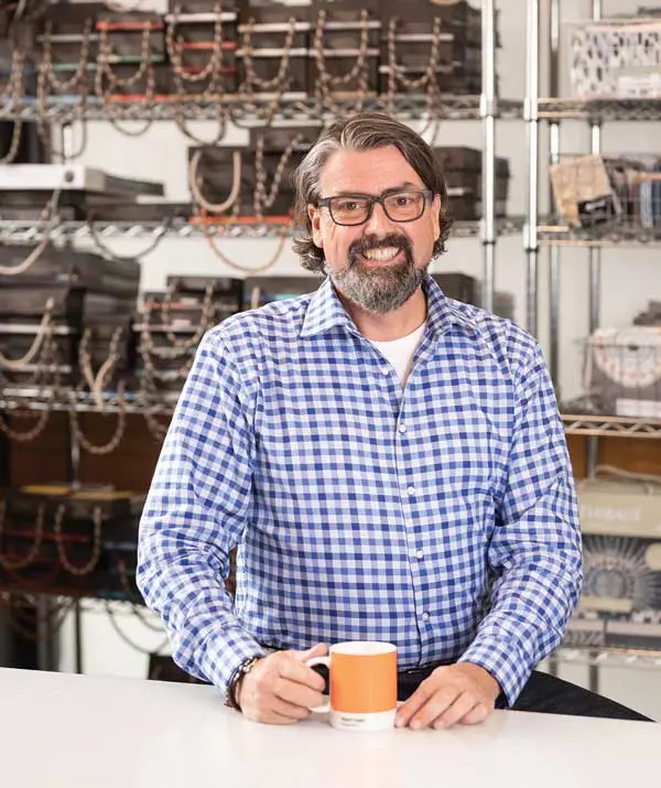 Brett Johnson, owner and chief creative director of Maine Street Design Co.