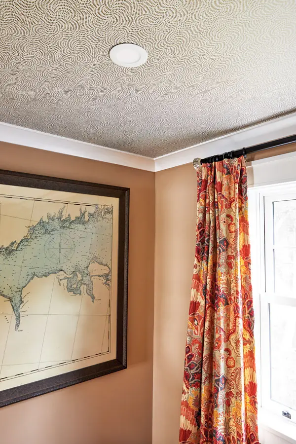 wallpaper-3 ways to use wallpaper, ceiling
