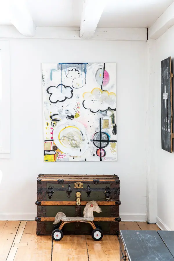 abstract painting by Rachael Anderson
