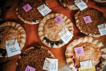 Pies from Puzzle Mountain Bakery