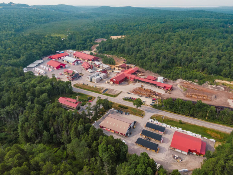 Hancock Lumber's Casco Mill Campus