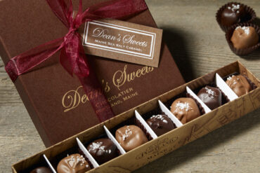 assortment of Dean's Sweets chocolates