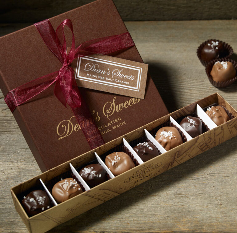 assortment of Dean's Sweets chocolates