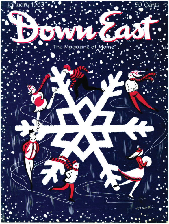 Down East Magazine January 1963 cover