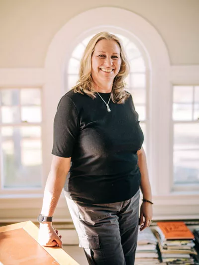 Down East magazine controller Leslie Forand