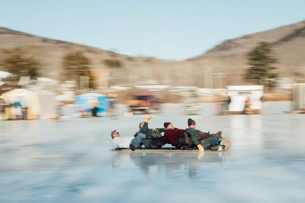 2019 U.S. National Toboggan Championships Races at the Camden Snowbowl