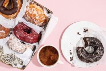 Doughnuts from the Cookie Jar Pastry Shop.