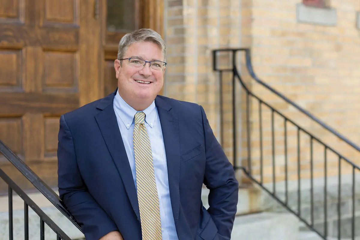 Bath Savings Trust Company president Tom Whelan