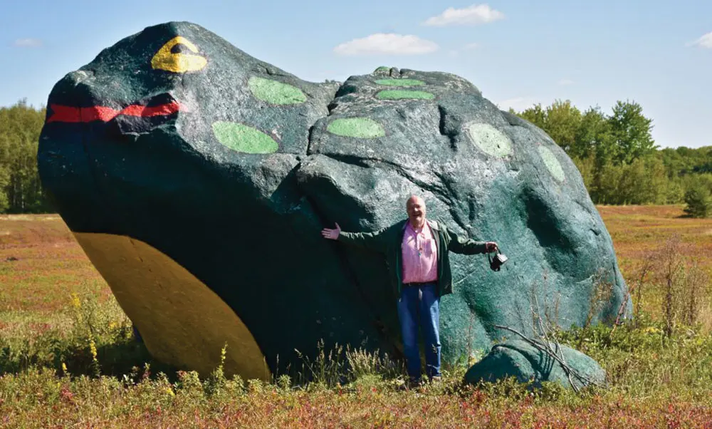 Frog Rock, Columbia, Maine