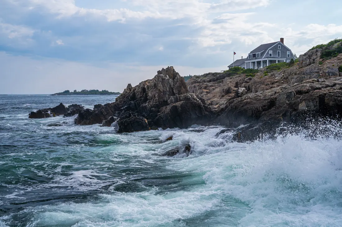 Giant's Stairs, in Harpswell, Maine