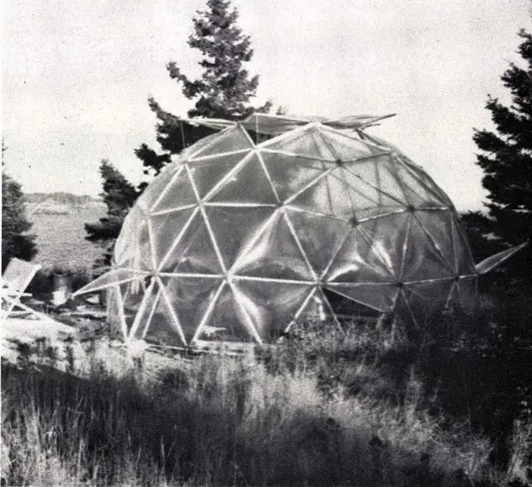 One of R. Buckminster "Bucky" Fuller's “Pillow House”
prototypes.