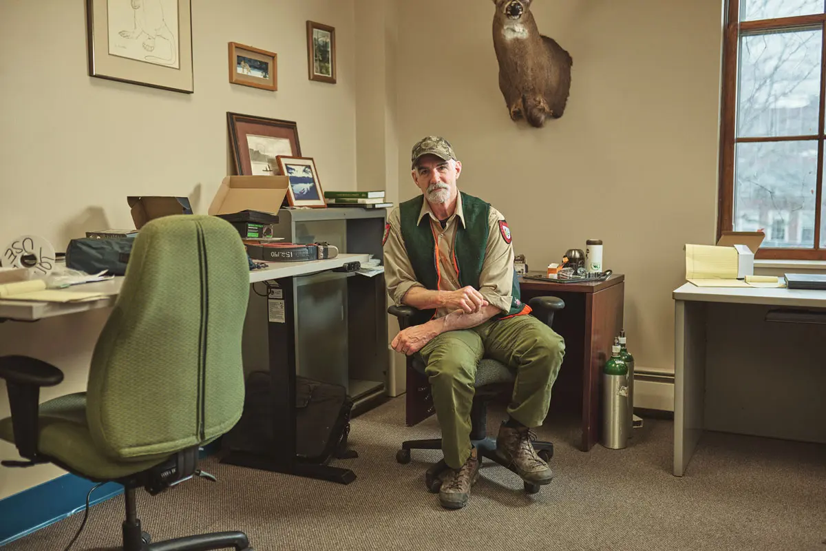 Lee Kantar, Maine moose biologist
