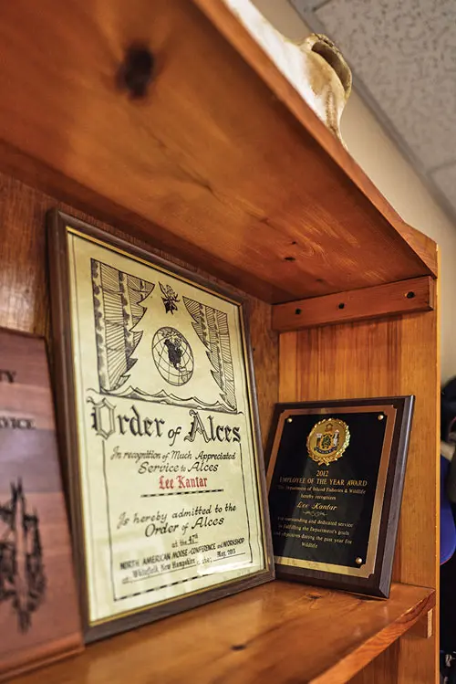 Lee Kantar's Order of Alecs Distinguished Moose Biologist Award