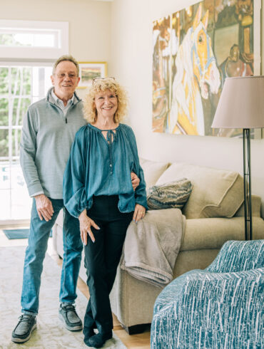 Mary and Allan Crane in their Highland Green Home