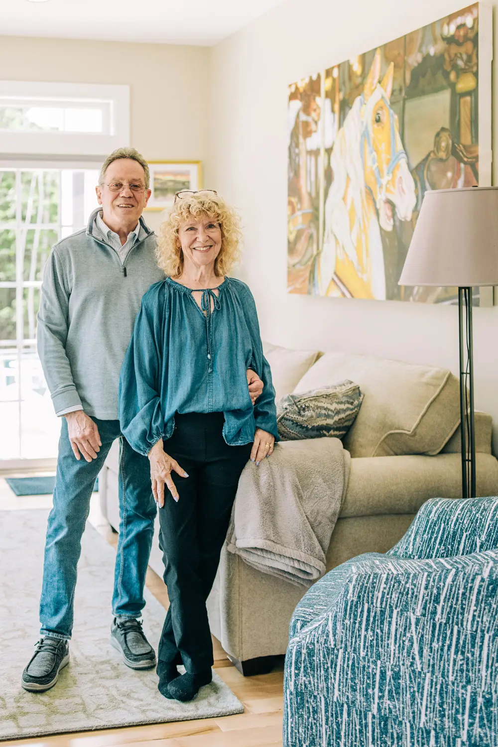 Mary and Allan Crane in their Highland Green Home