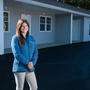 Mandy Pooler, graduate of the University of Maine at Presque Isle's YourPace program